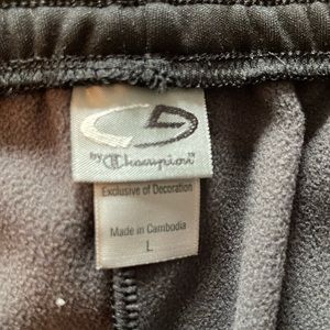 C9 Champion sweatpants.Pockets. Size L.  Color: black.Like new.Never been worn.
